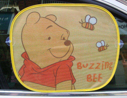 Last one - Sun Shade Cover Winnie Pooh - 2 pcs.