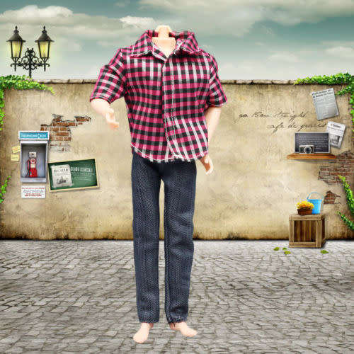 Ken Fashion House -  Clothes, Handmade, 2 pc Pants Set