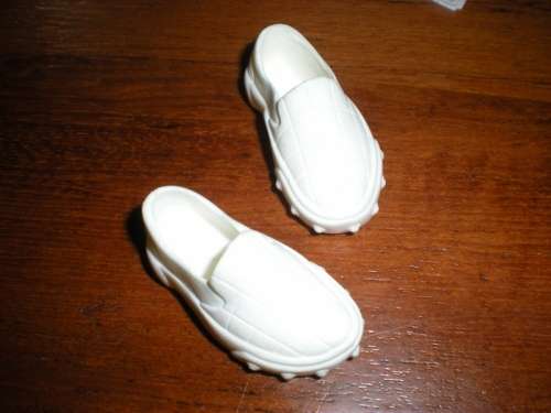 Barbie Fashion House, Barbie Boyfriend Ken Shoes, White Slip ons