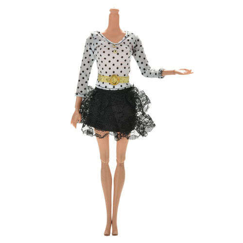 Barbie Fashion House -  Clothes, Handmade, Clothing - Skirt Set Cocktail Dress