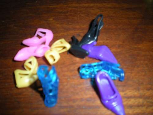 Barbie Fashion House, Barbie Shoes  6 pairs