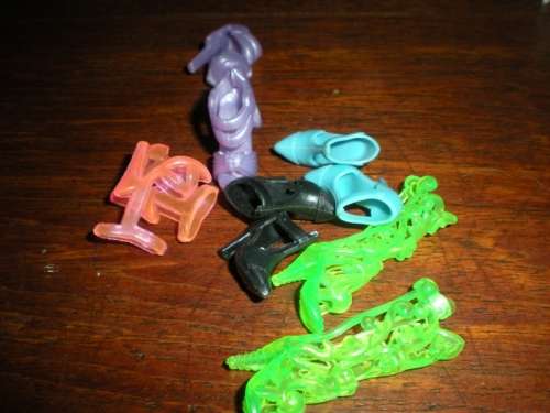 Barbie Fashion House, Barbie Shoes  6 pairs