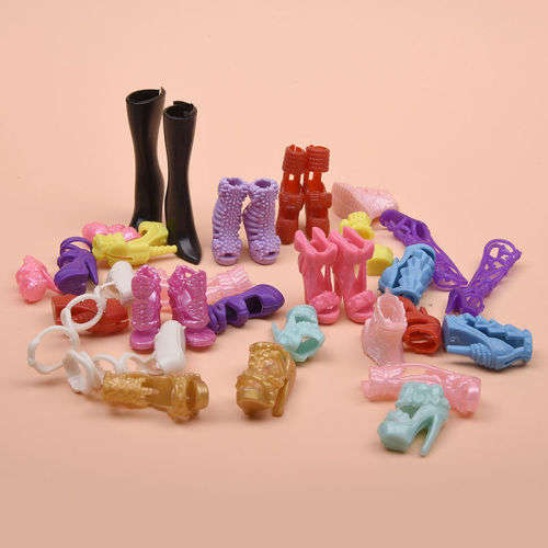Barbie Fashion House, Barbie Shoes, Huge Set 16 pairs