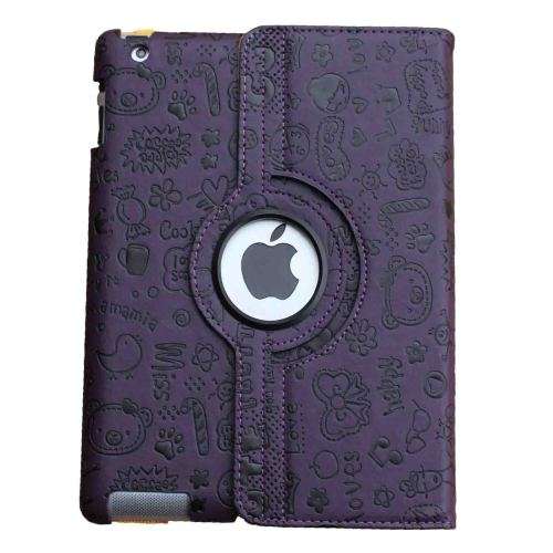 Cartoon, Sleeve Bag for Ipad. purple ipad 2 /3 /4