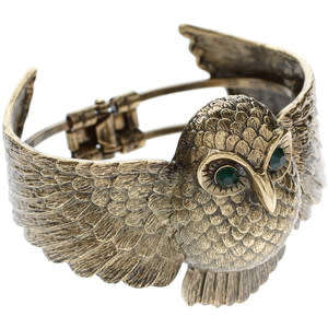Stunning Bracelet / Bangle  Owl