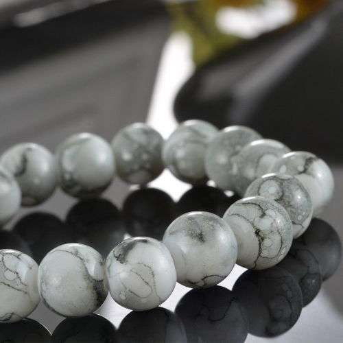 Agate Beaded Bracelet