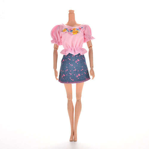 Barbie Fashion House -  Clothes, Handmade, Clothing - Skirt Set