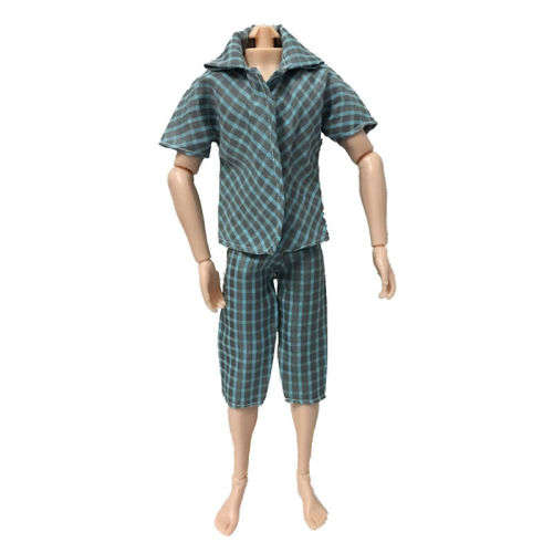 Ken Fashion House -  Clothes, Handmade, Shorts and Shirt Checkered