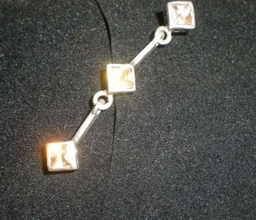 Sterling Silver Pendant with Smokey Topaz