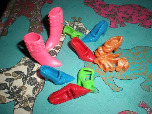 Barbie Fashion House, Barbie Shoes  5 pairs