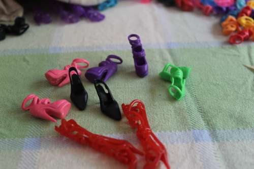 Barbie Fashion House, Barbie Shoes  5 pairs