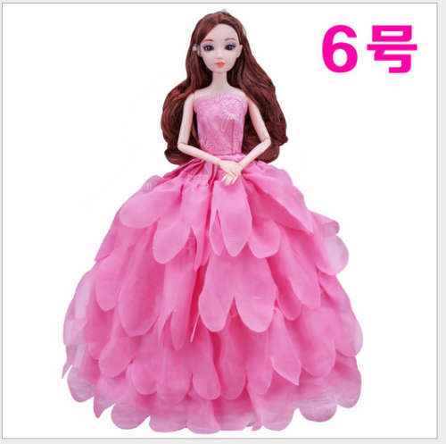 Barbie Fashion House -  Clothes, Handmade, Clothing - Pink Ball Gown Dress