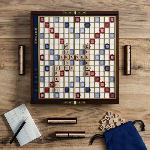 Hasbro Board Game Scrabble Travel edition, age 8+, as new condition