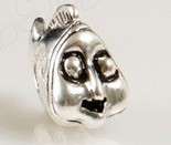 Sterling silver Plated Bead, Blowfish