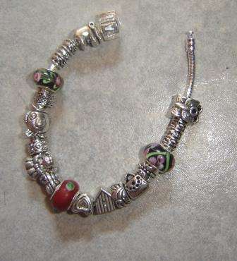 Sale!! Limited Time only!! European Charm Bracelet 19 cm bracelet, fits most European Charm Beads
