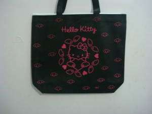 Hello Kitty, Reusable Shopping bag in Black