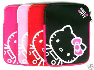 Hello Kitty Sleeve in Black, fits laptops up to 10 inch