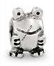 Frog  Bead Silver Plated