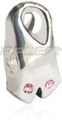 Bead, Fight Breast Cancer in  925 Silver Plated