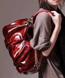 NEW! Stunning Red Handbag Leatherette