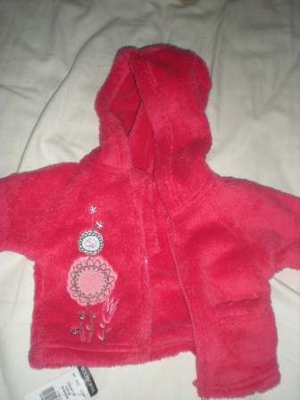 Stunning Red Hoodie Jacket from woolworth, Newborn