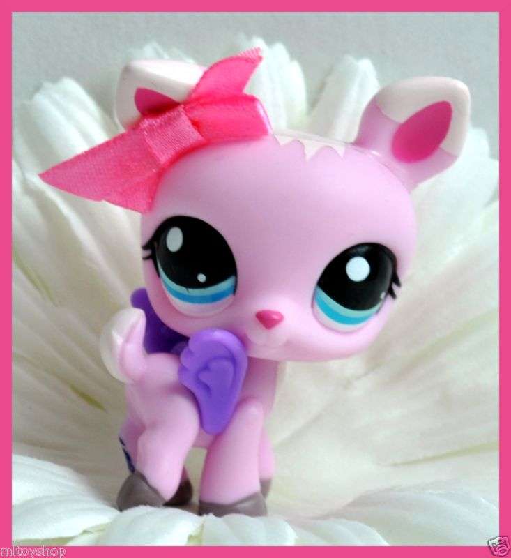 Littlest pet shop,  Pink Pegasus Deer #1819