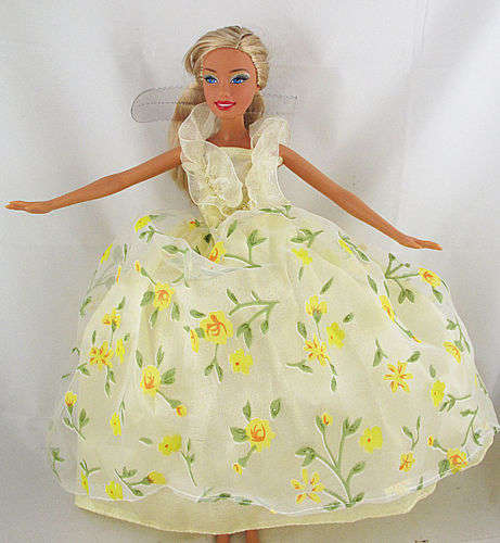Barbie Fashion House -  Clothes, Handmade, Spring Dream Long Dress