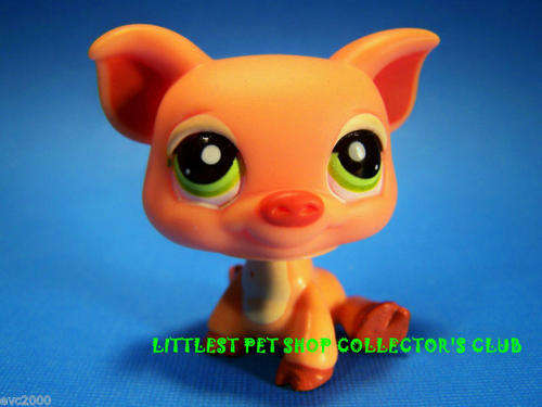 Last One - Littlest Pet Shop, Pink Pig  #1934