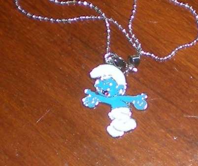 Smurf Necklace