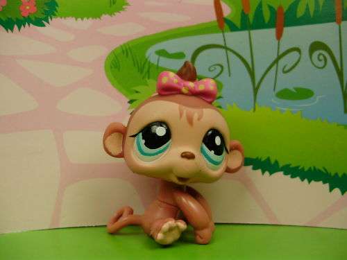Rare, Littlest Pet Shop,  Monkey #1422