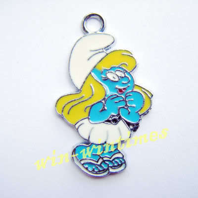 Smurfette  Necklace