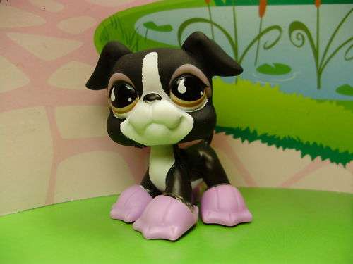 Littlest Pet Shop, Dog - Boxer with Fins 826