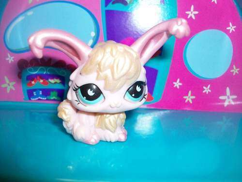 Littlest pet shop, Pink Angora Bunny 868