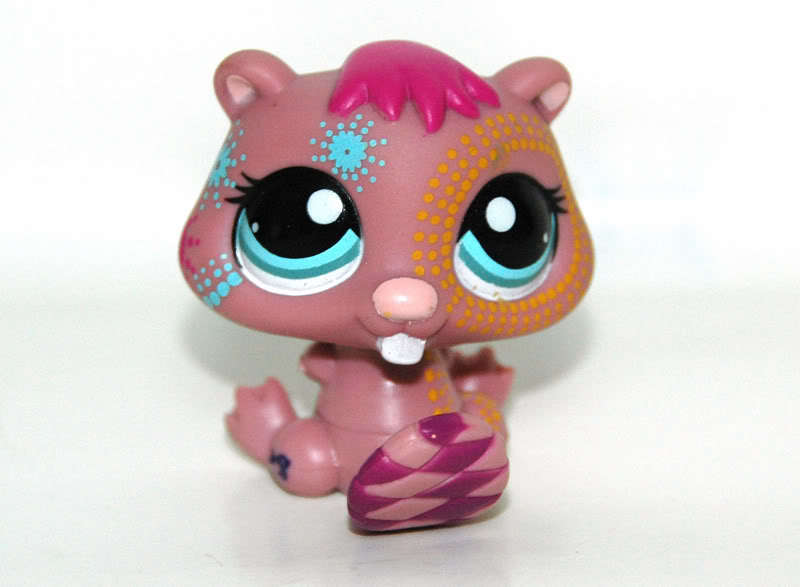 Littlest Pet Shop, Postcard Beaver 1580