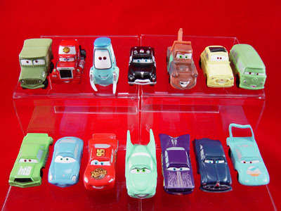 Disney / Pixar CARS, Set of 14 Cars