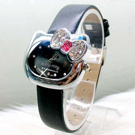 Hello Kitty Watch with  Crystals