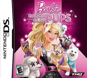 Barbie Game -  Barbie - Groom and Glam Pups, Game for Nintendo DS