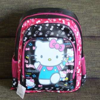 SPECIAL!! Hello Kitty Backpack Black , for School or as Diaper Bag