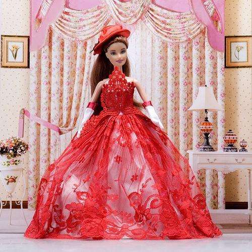 Barbie Fashion House -  Clothes, Handmade, Gown / Evening Dress / Princess Dress