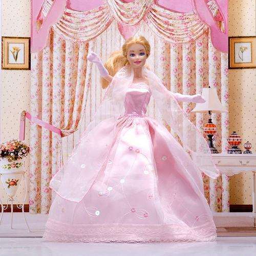 Barbie Fashion House -  Clothes, Handmade, Gown / Evening Dress / Princess Dress