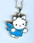 Hello Kitty Necklace - blue angel