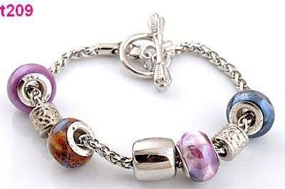 Fashion Bracelet 20 cm long with colourful beads