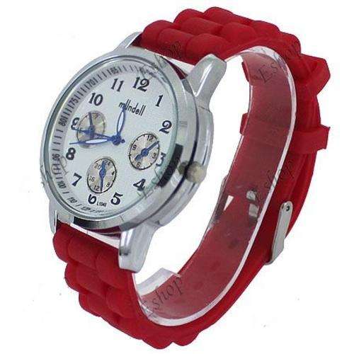 Unisex Jelly Watch, Red