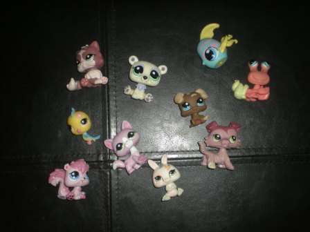 Crazy Wednesday - Littlest Pet Shop - Set of 10 animals