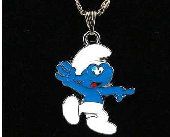 Smurf Necklace