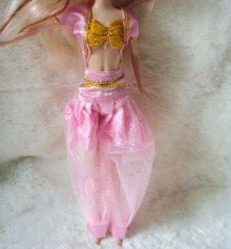 Barbie Fashion House -  Clothes, Handmade, Pink 1001 Arabian Nights