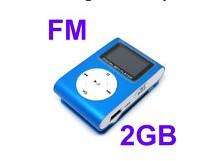 Hello Kitty MP3 Player and FM Radio, 2GB, Blue