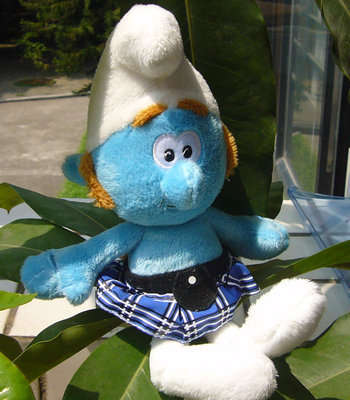 Smurf, and even more Smurfs - Gutsy Soft Toy 12 cm