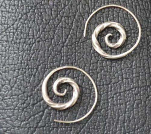 Sterling Silver Earrings, very unusal, exquisite