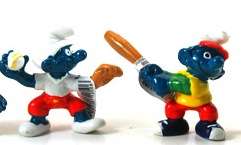 SMURF, and more Smurfs - Sport Smurf Baseball Set